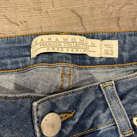 Zara Premium Aged Denim - slim fit - Picture 4 of 7